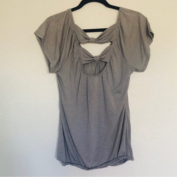 Self Esteem Grey Top L - Picture 3 of 6